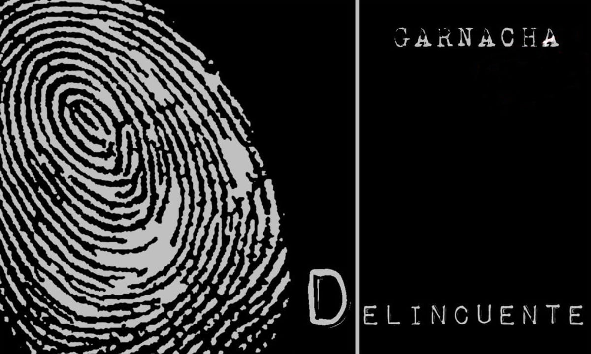 Delincuente Garnacha 2016 Front Label