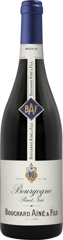 Bouchard Aine & Fils Bourgogne Pinot Noir 2018 Front Bottle Shot