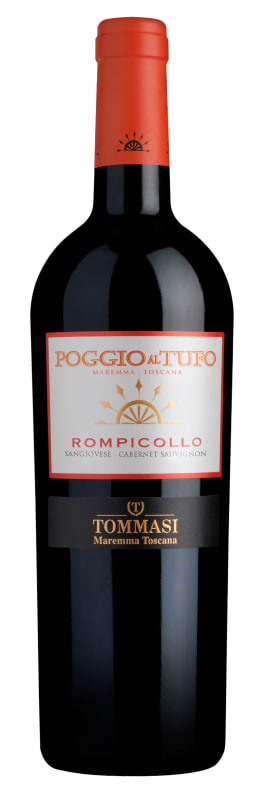 Tommasi Poggio al Tufo Rompicollo 2015 Front Bottle Shot