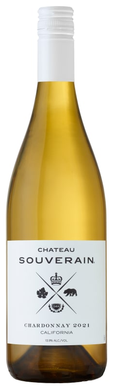 Chateau Souverain Chardonnay 2021 Front Bottle Shot