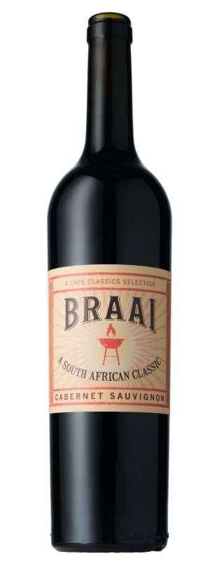 Braai Cabernet Sauvignon 2017 Front Bottle Shot