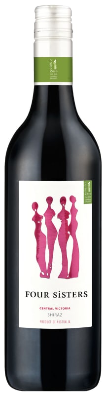 Four Sisters Shiraz 2014 Front Bottle Shot