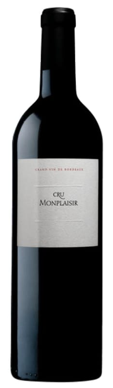 Cru Monplaisir Bordeaux Superieur 2019 Front Bottle Shot