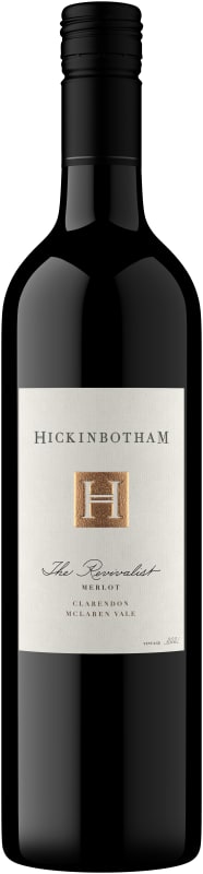 Hickinbotham The Revivalist Merlot 2021 Front Bottle Shot