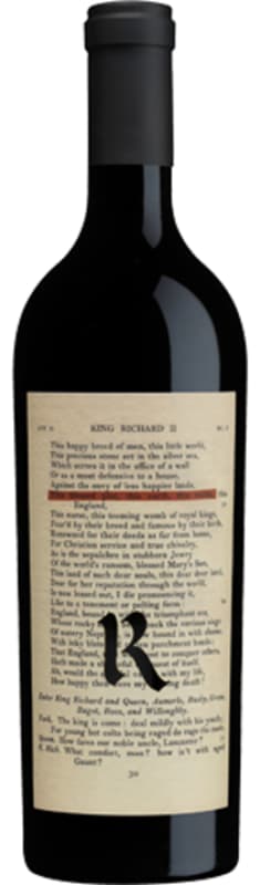 Realm Cellars The Bard 2022 Front Bottle Shot
