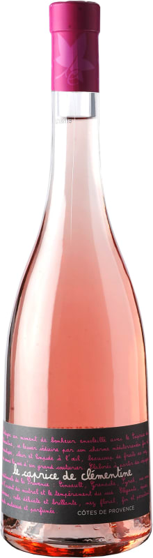 Les Valentines Le Caprice de Clementine Rose 2018 Front Bottle Shot