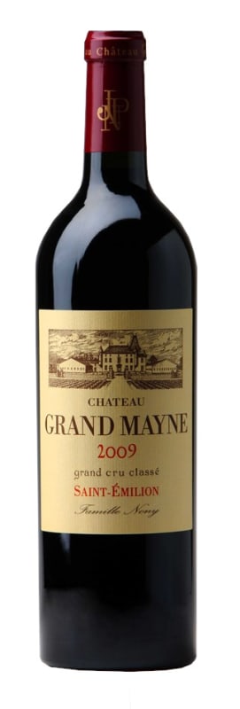 Chateau Grand Mayne 2009 Front Bottle Shot
