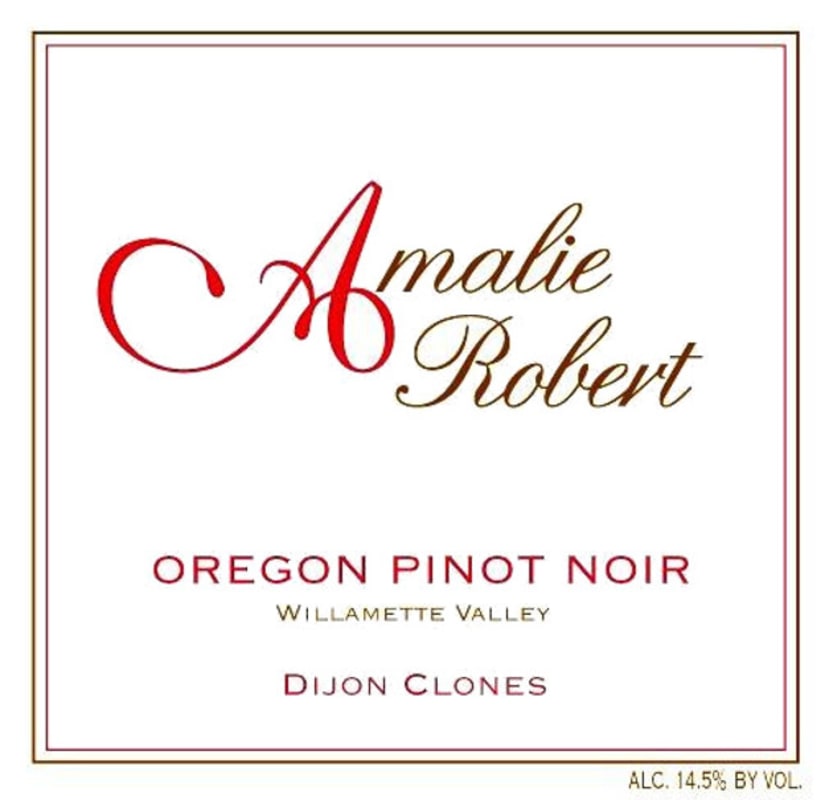 Amalie Robert Dijon Clones Pinot Noir 2010 Front Label