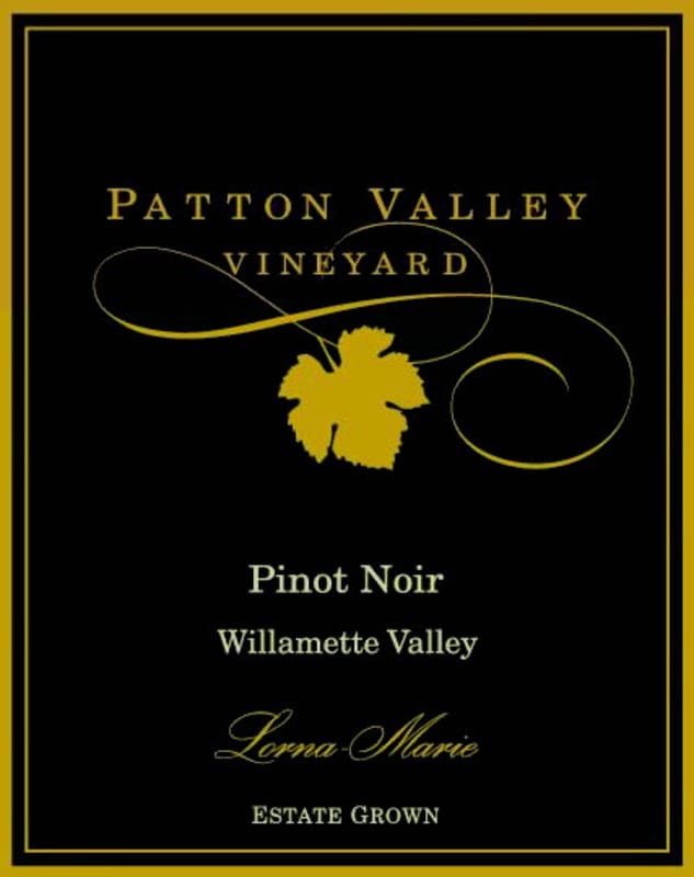 Patton Valley Lorna-Marie Pinot Noir 2009 Front Label