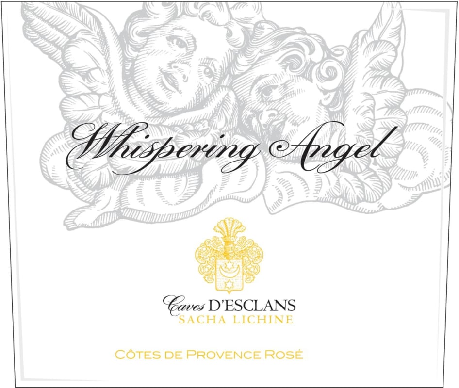 Chateau d'Esclans Whispering Angel Rose (1.5 Liter Magnum) 2023 Front Label
