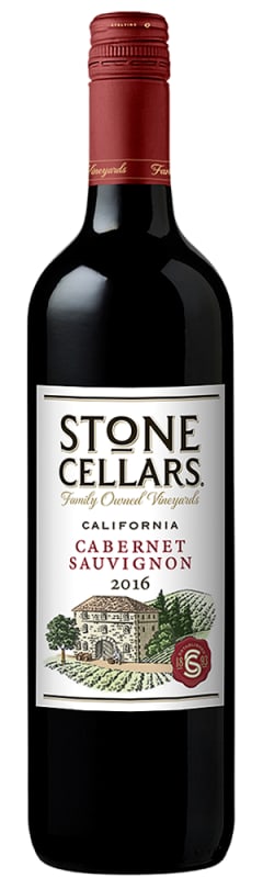 Stone Cellars Cabernet Sauvignon 2016 Front Bottle Shot