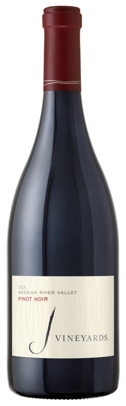 J Vineyards Russian River Pinot Noir 2019 Front Bottle Shot
