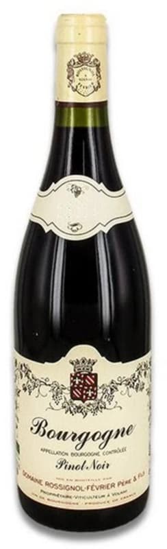 Domaine Rossignol-Fevrier Bourgogne Pinot Noir 2015 Front Bottle Shot