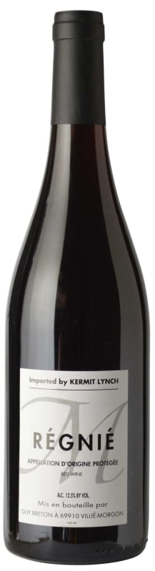 Guy Breton Regnie 2024 Front Bottle Shot
