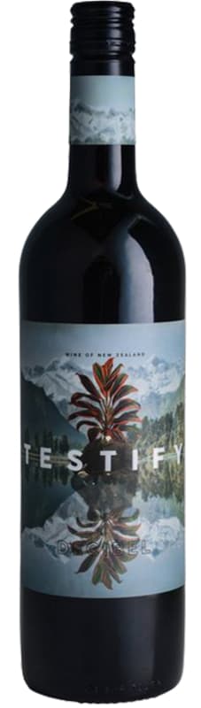 Testify Malbec Gimblett Gravels 2018 Front Bottle Shot