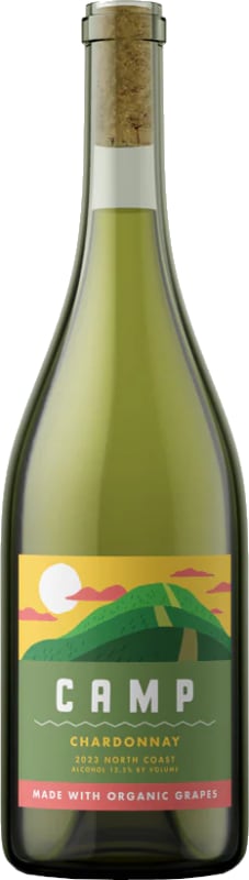 Camp Chardonnay 2023 Front Bottle Shot