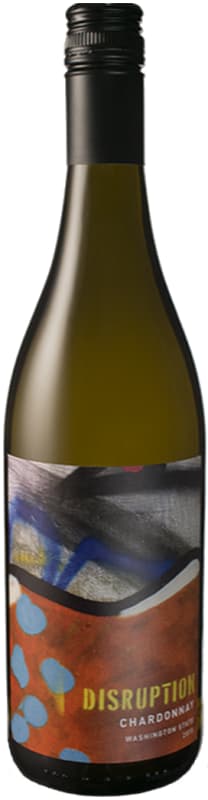 Disruption Chardonnay 2015 Front Bottle Shot