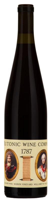 Teutonic Gamay Pinot Noir Blend 1787 AD 2014 Front Bottle Shot