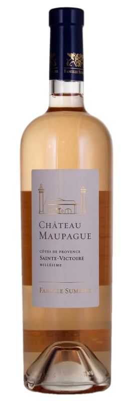 Chateau Maupague Cotes de Provence Sainte-Victoire Rose 2020 Front Bottle Shot
