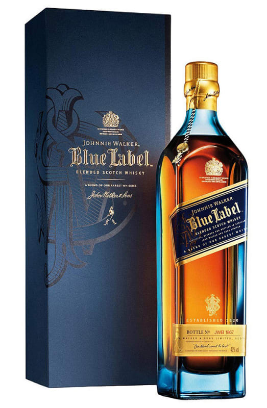 Johnnie Walker Blue Label 750ml ギフトボックス Johnnie Walker Blue Label Blended Scotch Whisky with Gift Box