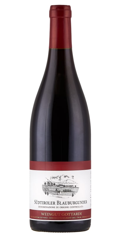 Weingut Gottardi Sudtirol Blauburgunder 2017 Front Bottle Shot