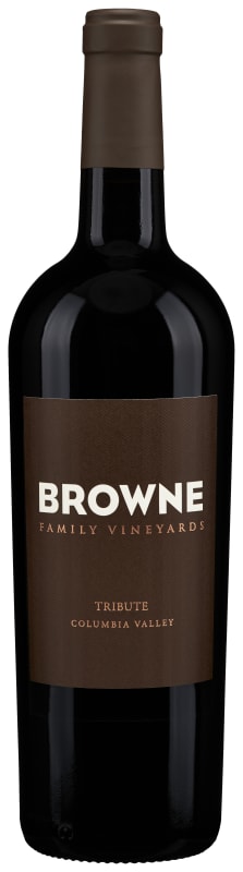 Browne Family Vineyards Tribute Red Blend 2014 Front Bottle Shot