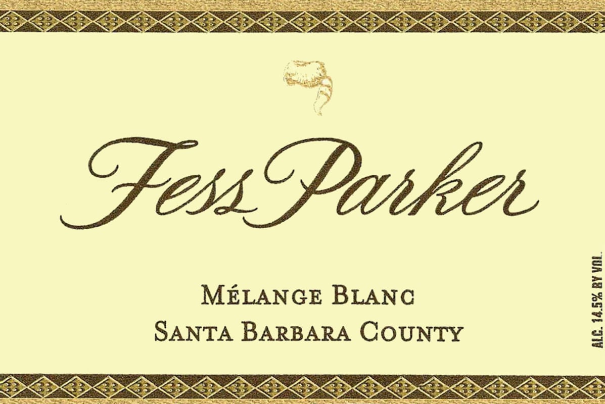 Fess Parker Melange Blanc 2013 Front Label