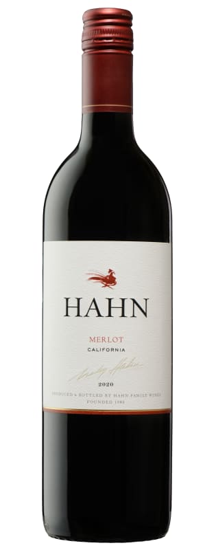 Hahn Founder's Merlot 2020 Front Bottle Shot