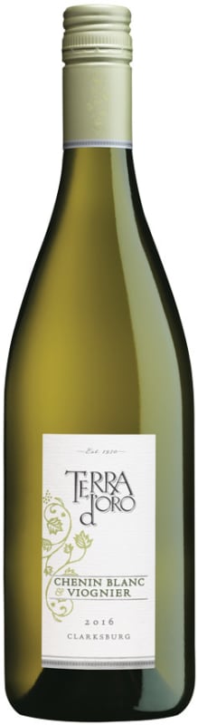 Terra d'Oro Chenin Blanc-Viognier 2016 Front Bottle Shot