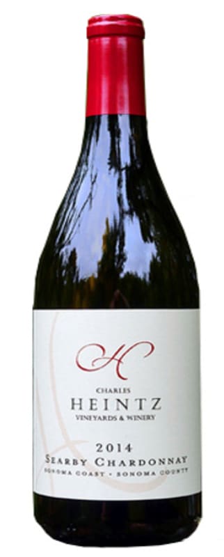 Charles Heintz Searby Vineyard Chardonnay 2014 Front Bottle Shot