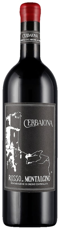 Cerbaiona Rosso di Montalcino 2022 Front Bottle Shot