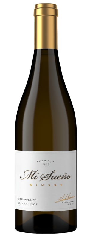 Mi Sueno Winery Los Carneros Chardonnay 2019 Front Bottle Shot
