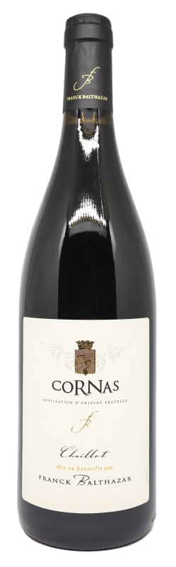 Franck Balthazar Cornas Chaillot 2023 Front Bottle Shot