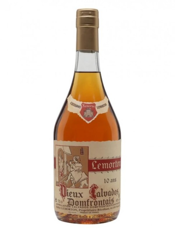 Lemorton 10 Year Calvados Front Bottle Shot