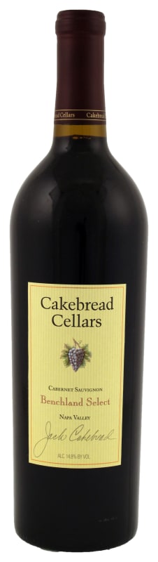 Cakebread Benchland Select Cabernet Sauvignon 2015 Front Bottle Shot
