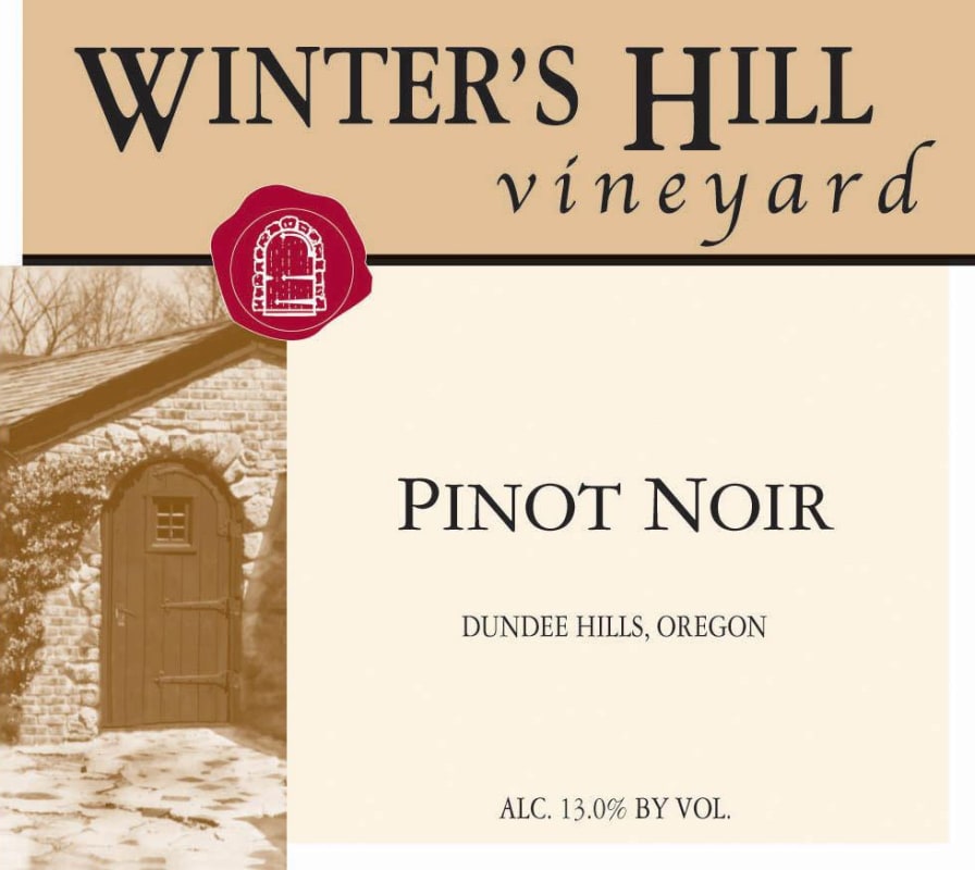 Winter's Hill Vineyard Estate Pinot Noir 2006 Front Label