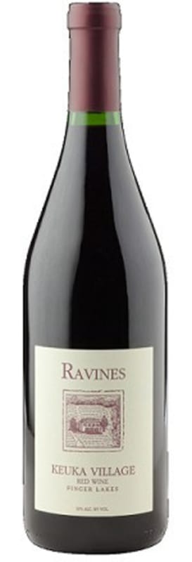 Ravines Keuka Village Red 2014 Front Bottle Shot