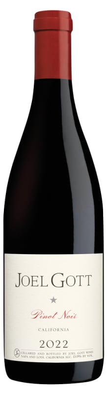 Joel Gott California Pinot Noir 2022 Front Bottle Shot