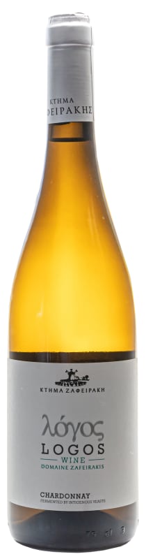 Domaine Zafeirakis Logos Chardonnay 2020 Front Bottle Shot