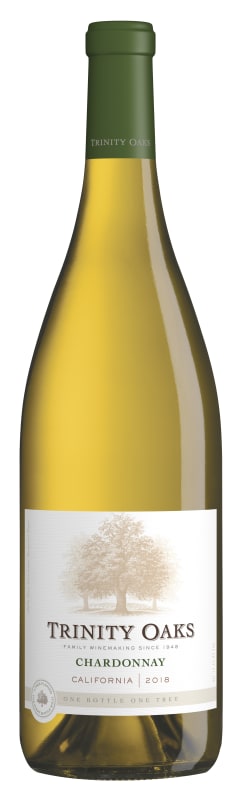 Trinity Oaks Chardonnay 2018 Front Bottle Shot
