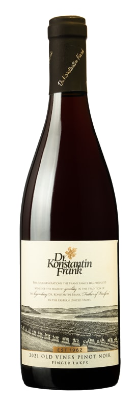 Dr. Konstantin Frank Old Vines Pinot Noir 2021 Front Bottle Shot