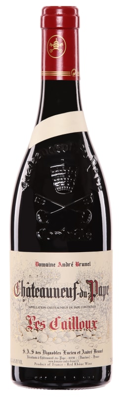 Andre Brunel Chateauneuf-du-Pape Les Cailloux 2022 Front Bottle Shot