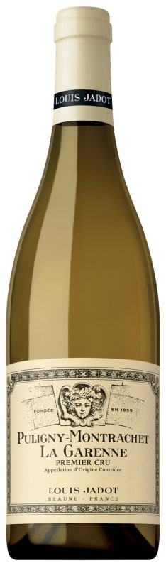 Louis Jadot Puligny-Montrachet La Garenne Premier Cru 2023 Front Bottle Shot