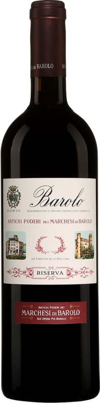 Marchesi di Barolo Barolo Riserva 2012 Front Bottle Shot