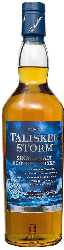 Talisker Storm Single Malt Scotch Whisky Front Bottle Shot