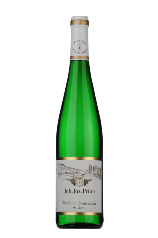 Joh. Jos. Prüm Wehlener Sonnenuhr Riesling Auslese 2022 Front Bottle Shot