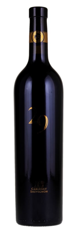 Vineyard 29 Ceanda Cabernet Sauvignon 2016 Front Bottle Shot