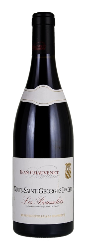 Domaine Jean Chauvenet Nuits-St-Georges Les Bousselots Premier Cru 2017 Front Bottle Shot