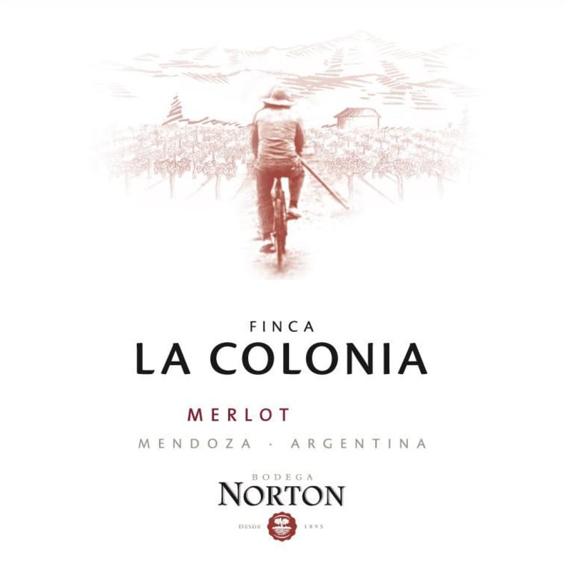 Bodega Norton Finca La Colonia Merlot 2015 Front Label