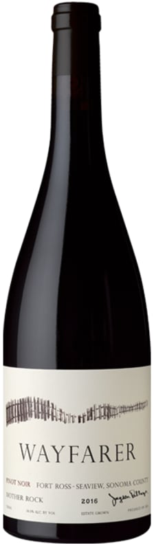 Wayfarer Mother Rock Pinot Noir 2016 Front Bottle Shot